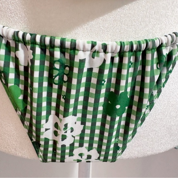 Amelie Teje x Loleia Swim String Bikini Femme in Vert Small Top Medium Bottom - Picture 8 of 16